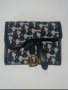 Navy & Gray Luxury Wallet